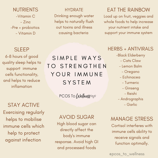 Simple ways to boost your immune system naturally