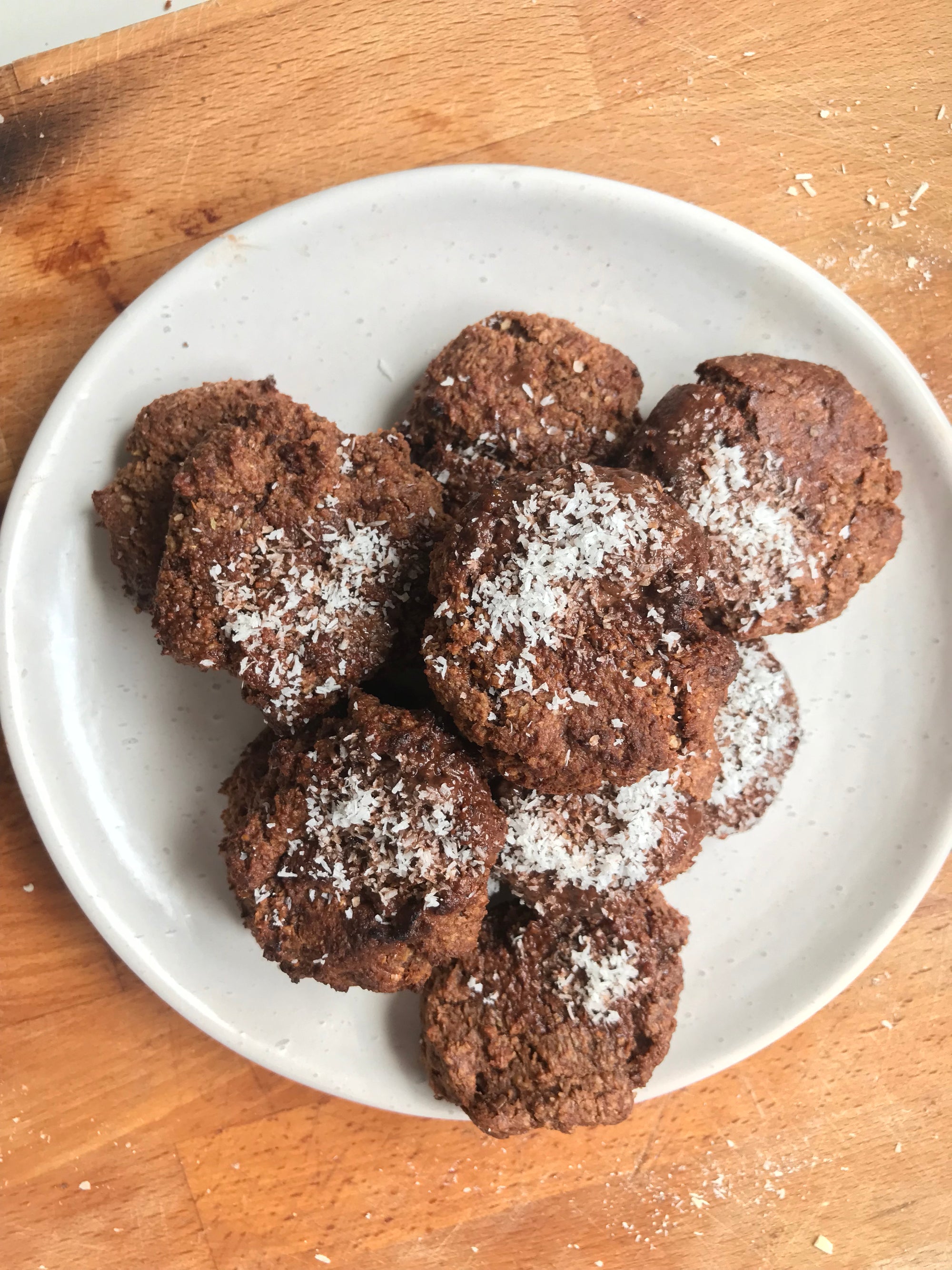 Soft and Salty Chocolate Cookies (Vegan, Keto, Paleo, Low Carb, Gluten-Free and Refined Sugar-Free)