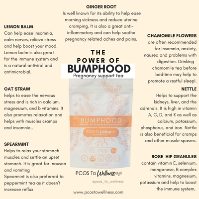 BUMPHOOD- pregnancy support tea